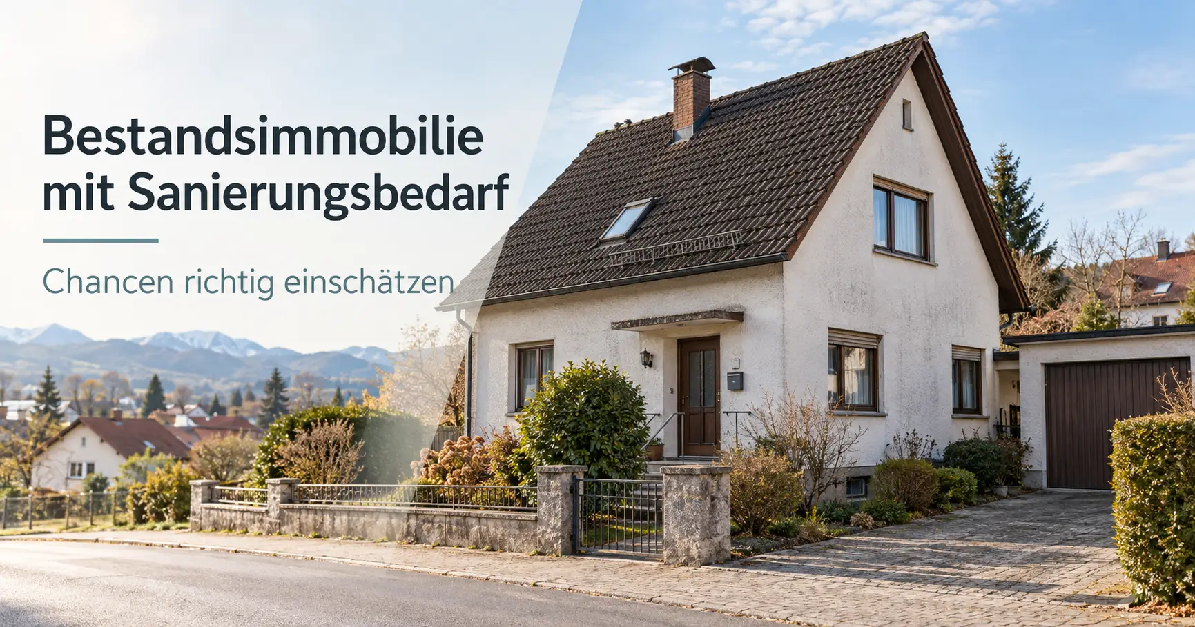 Älteres Einfamilienhaus mit Sanierungsbedarf in Bayern